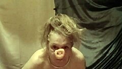 European slave bent over for maledom bdsm humiliation and dirty talk