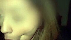 Cheating Latina wife spits on dick