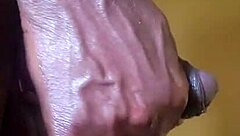 Amateur guide to handjob techniques on big black cock
