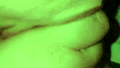 Dominican BBW bends over for cock blowjob with hairy pussy.