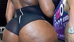 Big ass cowgirl riding with big tits