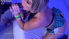 You won't believe how Firstclassjd cucks Austin with French pornstar Paris Knight in doggystyle at swingers club POV