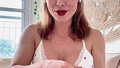 Punheta Guiada - Batendo Uma Bem Gostoso Pra Vc With Big Tits In Lingerie.