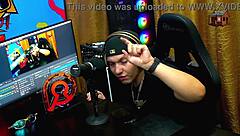 The Podcast Didn't Even Start And Bruna Lambertini Got Totally Naked, Ruan Babou - Pópum No Barraco Completo No Sheer - Red!