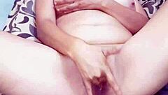 Latina milf gets creampie from interracial pov sex