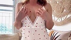 Punheta Guiada - Batendo Uma Bem Gostoso Pra Vc With Big Tits In Lingerie.