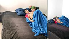 my niece on tik-tok camera captures me fucking her tight pussy