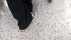 Big booty pawg milf hidden at cub foods, candid big ass scene