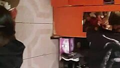 nalgona in doggystyle, bent over with big latina ass?