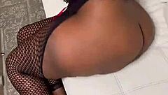 nyaboke struts around flaunting her big ass and bubble butt in this narrative