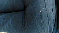 Big booty pawg milf hidden at cub foods, candid big ass scene