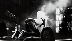 I love beautiful asses dancing with pigtails.