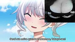 I get so turned on watching Hatsukoi Jikan Ep 2 Parte 1 PT-BR with Ivy in cosplay solo action