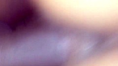 Teen receives huge creampie after riding black cock.