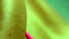 uh, like this young chick's flashin' and masturbatin' solo for her lover on video...