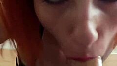 Karla Rose Gives a Sloppy POV Blowjob