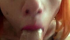 Karla Rose Gives a Sloppy POV Blowjob