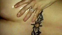 This babe takes a huge cock in her ass