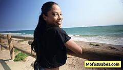 eden west reveals her big boobs for charles dera