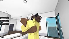 Having fun with a nice lady in a sexy encounter