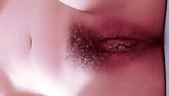 Intense emotions during masturbation and creampie session