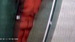 Hidden camera catches brazilian milf neighbor shaving her pussy