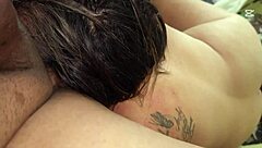 Stepmom whore lets me cum inside her!