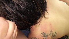 Stepmom whore lets me cum inside her!