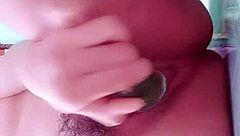 Intense emotions during masturbation and creampie session