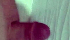 Enjoy this delicious masturbation session with a massive cock! 😏