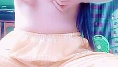 Intense emotions during masturbation and creampie session