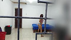 i love flashing while my husband is away, this cute brown-eyed exhibitionist