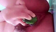 Intense emotions during masturbation and creampie session