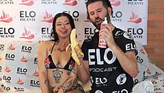 soy Shaketi, esta mona colombiana en la entrevista de casting antes del sexo caliente