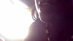 I invite you to eat with this black African lady.