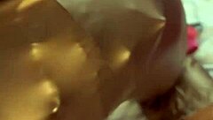 French amateur in spandex lingerie gets blowjob, rimming, pussy pounding, and dirty talk