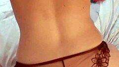 French amateur in spandex lingerie gets blowjob, rimming, pussy pounding, and dirty talk