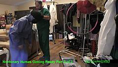 In the cum clinic, Doctor Tampa undergoes extraction four, treated by nonbinary doctors in Florida.