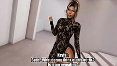 Kayla Cuoco Gets Intense Anal Fucking in Sexy Game