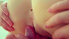 Intense threesome: lick balls while fucking pussy