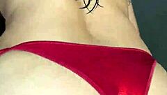 Belly Dancer Deepthroats Intensely With Bound Choking