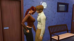 Alex's naughty fan drags him for huge cock action in mouth and pussy