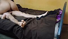 Oh yeah, hidden camera catches stepbrother shoving his cock into stepsister's pussy in this amateur Latina roleplay blowjob scene, he says