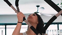 Liz Jordan pulls up for some hardcore action.