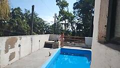 I called the plumber and he jerked off for me