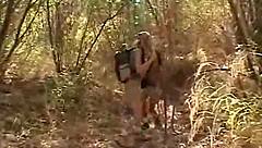 Brunette Teen 18+ Babe Chloe 18 Strips Outdoors, Undressing For Lesbian Pussy Licking And Oral Action With Small Tits And Ripped Clothes Exposed.