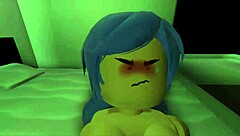 this roblox girl is getting fucked by an intruder. so intense and wild!