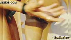 She Begs To Not Stop As He Continues Fucking Her Shaved Pussy In Doggystyle And Missionary Positions While Sucking Tits