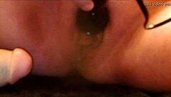 스트라이커 완드로 보지 애무 오르가즘까지