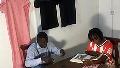 fake tailor shop i let him fuck me wid big dick to finish work